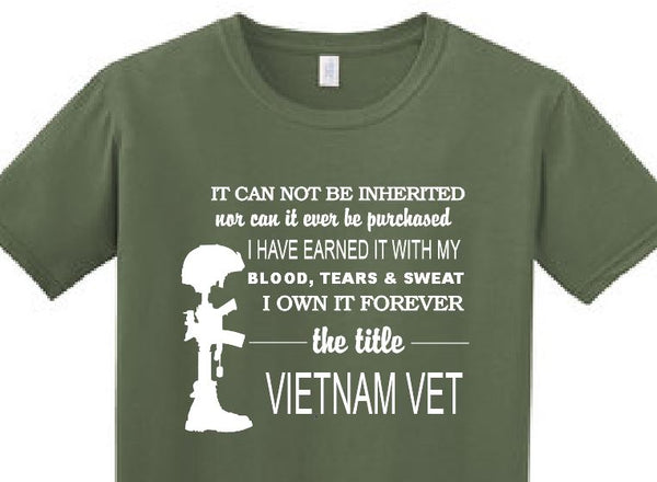 VIETNAM VET It Can Not Be Inherited