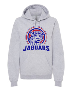 Beasley Elementary Hooded Sweatshirt Grey Gildan Soft Style Midweight