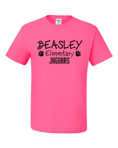 Beasley Elementary NEON PINK T-shirt