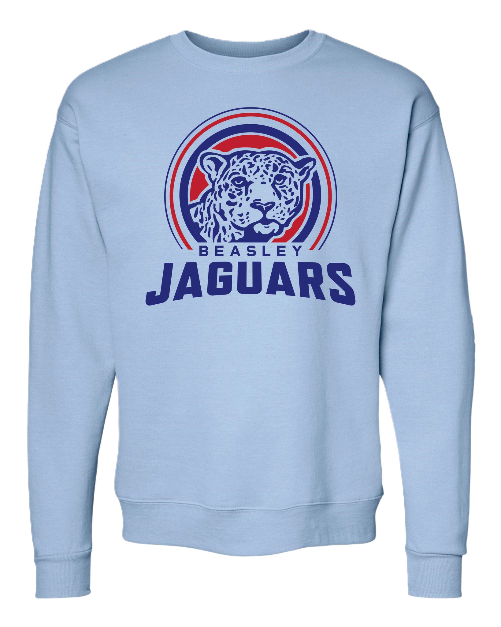 Beasley Elementary Light Blue Crewneck Sweatshirt