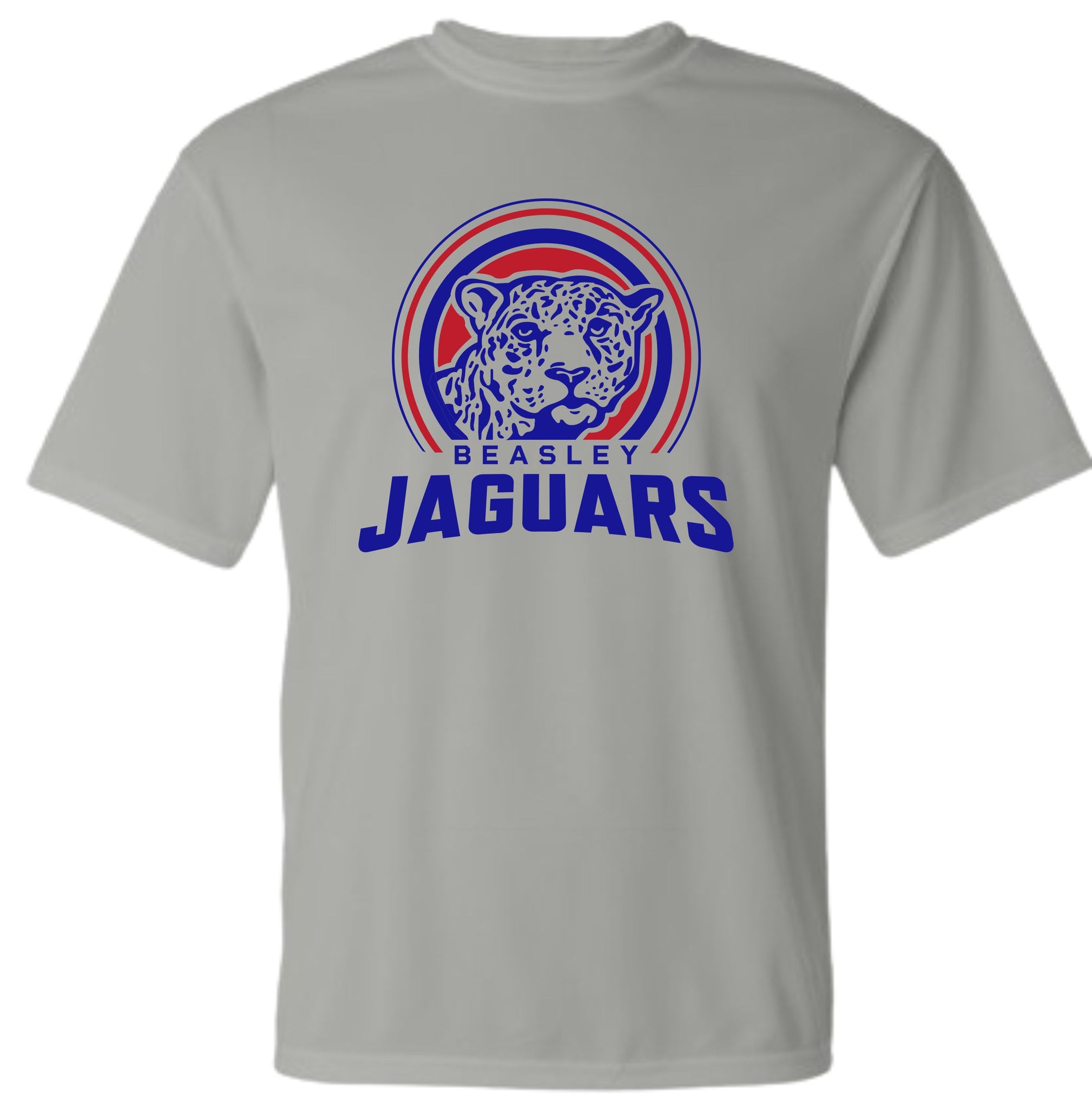 Beasley Elementary JAGUAR Silver Performance T-shirt