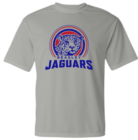 Beasley Elementary JAGUAR Silver Performance T-shirt