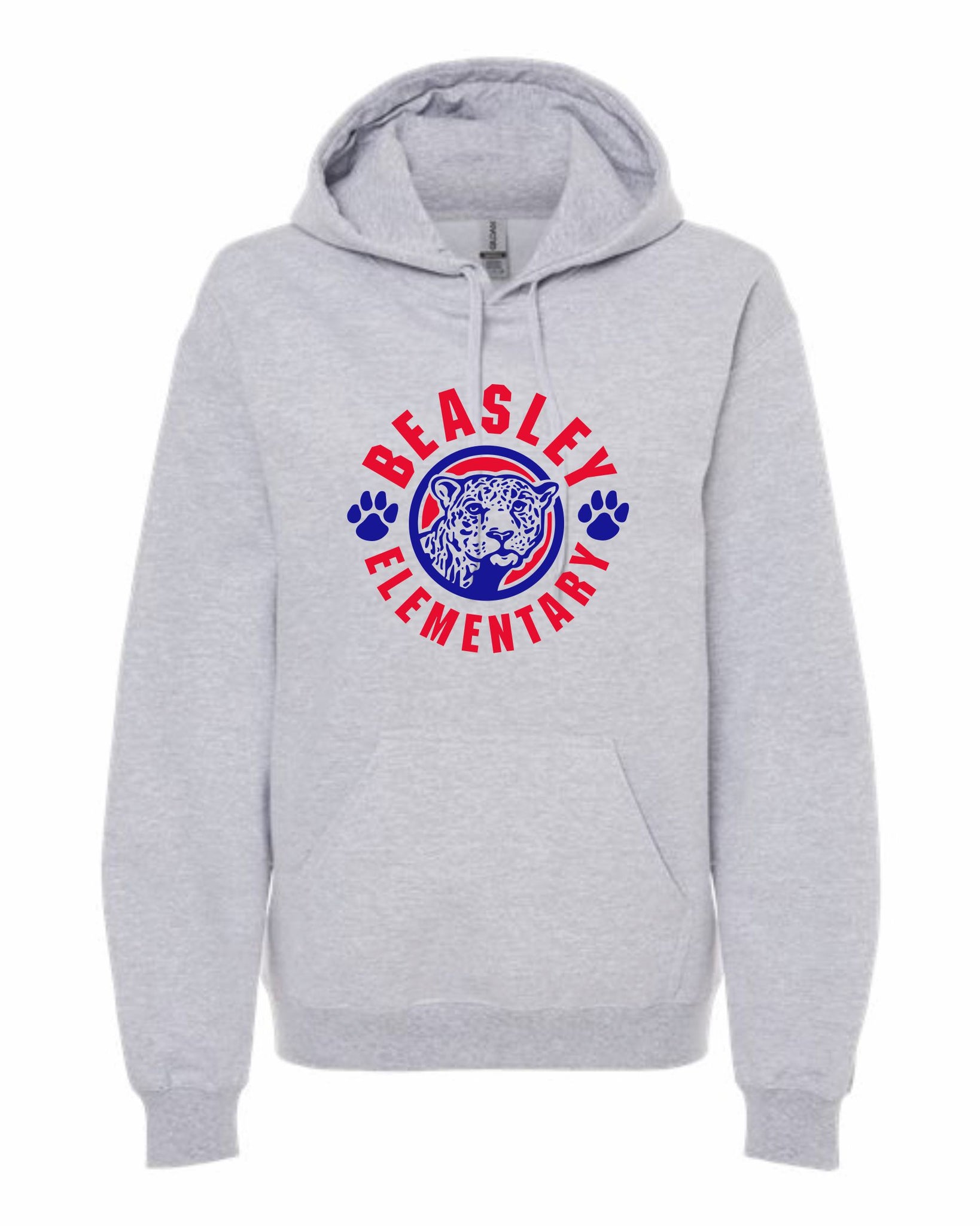 Beasley Elementary Hooded Sweatshirt Gildan Soft Style Midweight