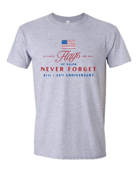 Flags of Valor 2026 short sleeve t-shirt white