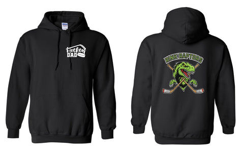CUSTOM Raptors Hoodie two sides printed