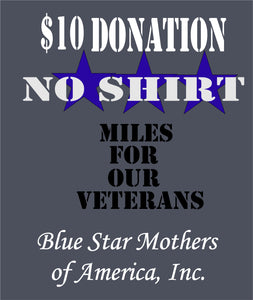 Donation MILWAUKEE 2025 MILES FOR OUR VETERANS VIRTUAL 5K